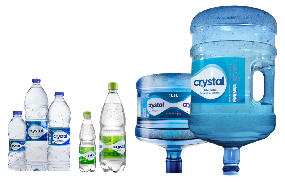 Crystal World???s most efficient water filtration system.